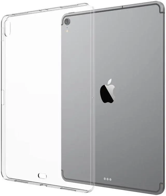 Alt view image 5 of 7 - Back Case for iPad Pro 11" 2018 ,Crystal Clear Soft TPU Cover for Apple iPad Pro 11 inch  Model A1934/A1979/A1980/A2013