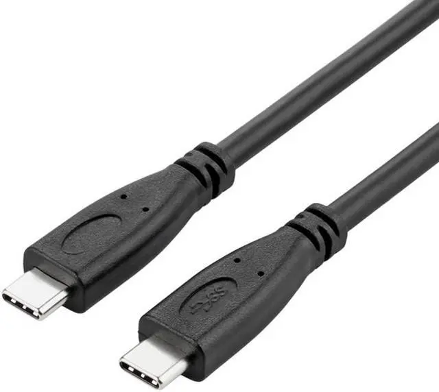 Alt view image 2 of 7 - USB 3.1 USB C to USB C 10Gbp Male to Male Cable(Thunderbolt Compatible),PD 60W(20V3A) Fast Charging and UltraHD 4K Vidoe and Audio Ready - 3.3 ft.