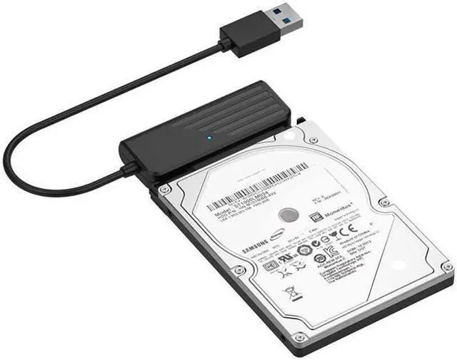 Alt view image 5 of 6 - 2.5 HDD SSD SATA to USB 3.0 Adpater Cable USB3 to 2.5"  SATA 6Gbps External Hard Drive Converter for PC Desktop & Laptop