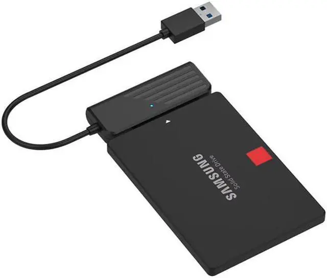 Alt view image 6 of 6 - 2.5 HDD SSD SATA to USB 3.0 Adpater Cable USB3 to 2.5"  SATA 6Gbps External Hard Drive Converter for PC Desktop & Laptop