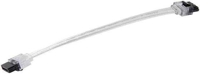 Alt view image 4 of 4 - 6inch SATA3 SATA III 6Gb/s Serial ATA DATA cable w/ latch Locking for Hard Drive Disk HDD / SSD - Silver