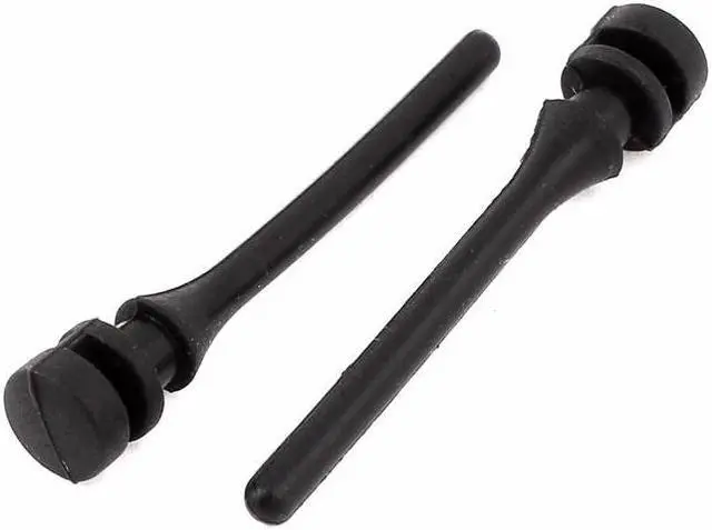 Alt view image 2 of 4 - 20PCS PC Case Fan Soft Silicone Screws Anti Noise Reducing Vibration Fan Rivet for PC Case and CPU Cooler - Black