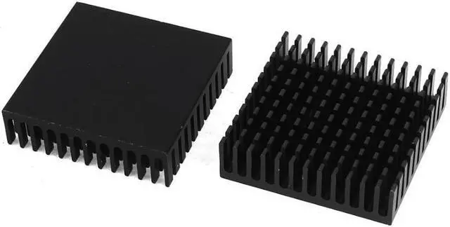 Main image of 2pcs Black 40x40x11mm Aluminum Heat Sink Radiator Heatsink for CPU,GPU, Electronic Chipset heat dissipation