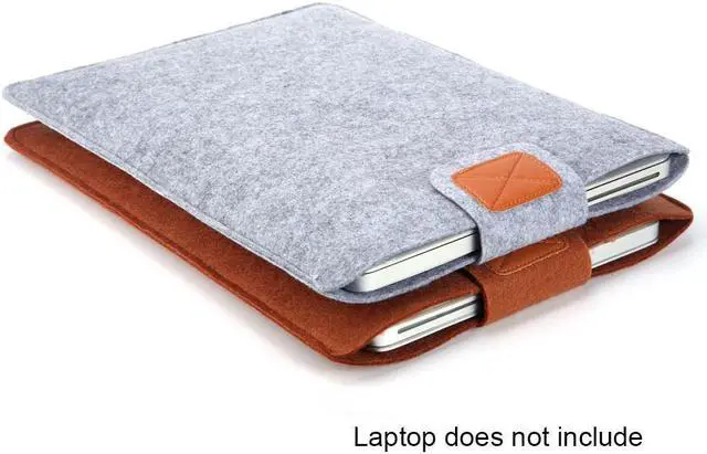 Alt view image 3 of 3 - 15-15.4 Inch Portable Soft Felt Laptop Sleeve Bag Cover Case for Notebook / Ultrabook/Samsung/Sony/HP/ 15.4-inch Macbook Pro/Dell Anti-scratch