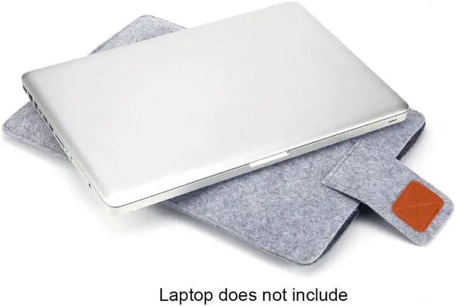Alt view image 4 of 5 - 15-15.4 Inch Portable Soft Felt Laptop Sleeve Bag Cover Case for Notebook / Ultrabook/Samsung/Sony/HP/ 15.4-inch Macbook Pro/Dell Anti-scratch