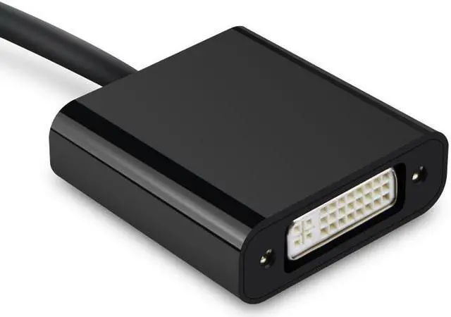 Alt view image 3 of 4 - EN-Labs DP to DVI-D 1080p Adapter, DisplayPort to Single-Link DVI-D Passive Video Converter - Male to Female, Compatible with Computer, Desktop, Laptop, PC, Monitor, Projector, HDTV -Black