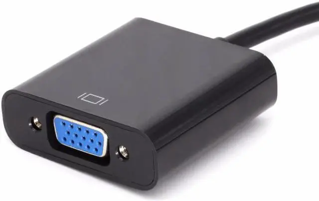 Alt view image 4 of 5 - 25CM Active Dual link DVI-D(24+1) Male to VGA Female M/F Video Cable Adapter Digital to Analog Converter(DAC)- 1920x1080