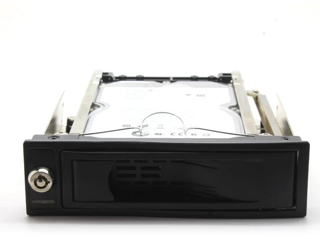 Alt view image 2 of 6 - Seatay 5.25in Trayless Hot Swap Mobile Rack for 3.5in Hard Drive - Internal SATA Backplane Enclosure