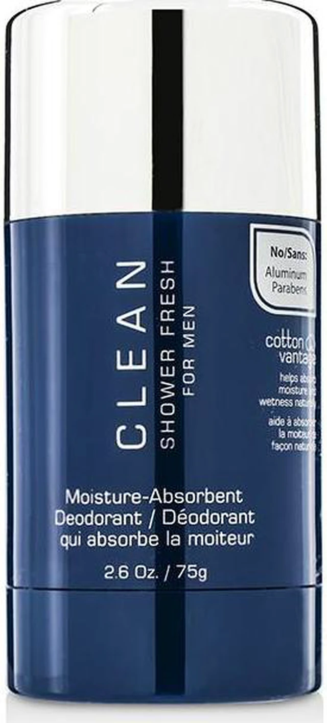 Alt view image 2 of 7 - Clean Clean Shower Fresh For Men Moisture-Absorbent Deodorant Stick 75g/2.6oz