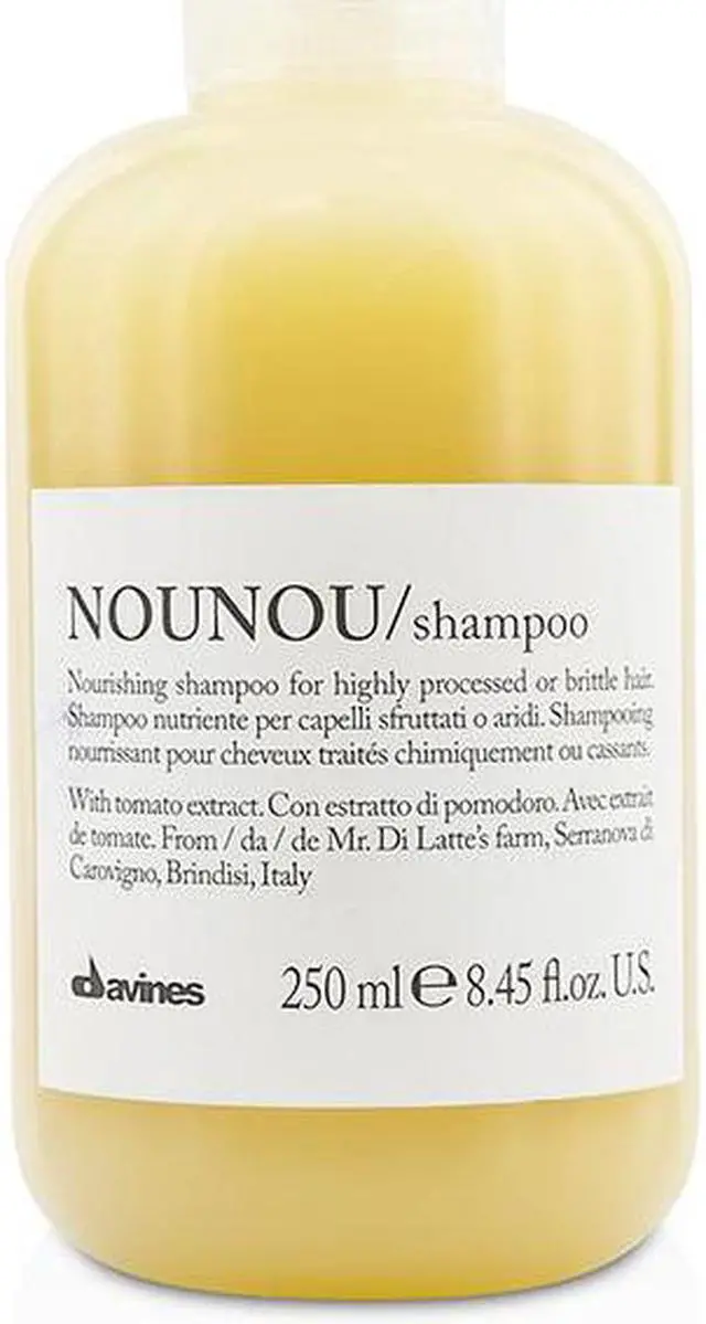 Main image of Davines - Nounou Nourishing Shampoo (For Highly Processed or Brittle Hair) 250ml/8.45oz