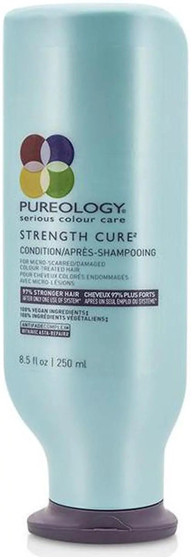 Main image of Pureology - Strength Cure Condition (For Micro-Scarred/ Damaged Colour-Treated Hair) 250ml/8.5oz