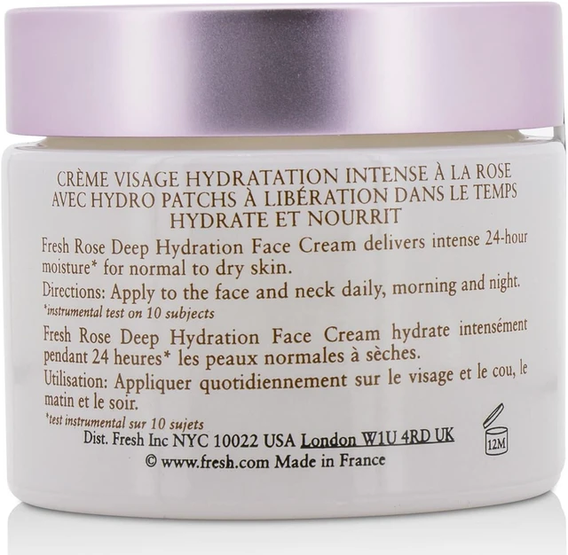 Alt view image 3 of 8 - Fresh - Rose Deep Hydration Face Cream - Normal to Dry Skin Types 50ml/1.6oz