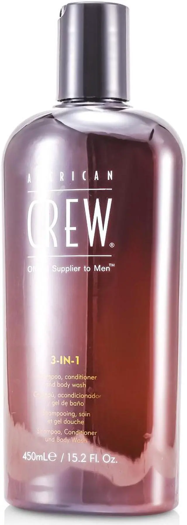 Main image of American Crew - Men Classic 3-IN-1 Shampoo, Conditioner & Body Wash 450ml/15.2oz