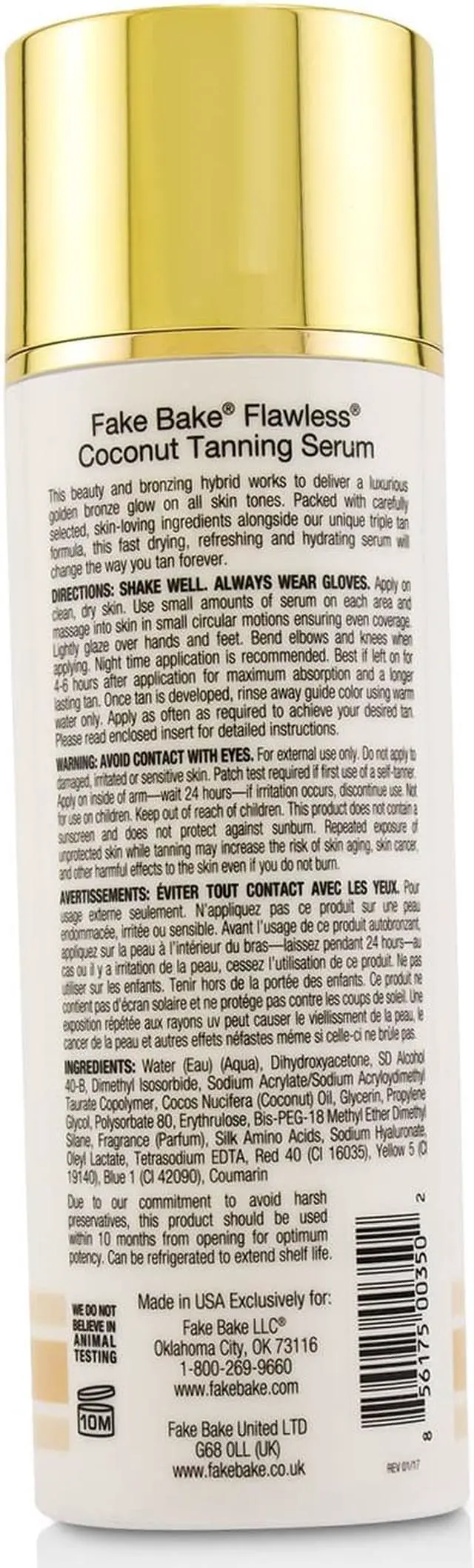 Alt view image 3 of 5 - Fake Bake - Flawless Coconut Tanning Serum For Face & Body 148ml/5oz