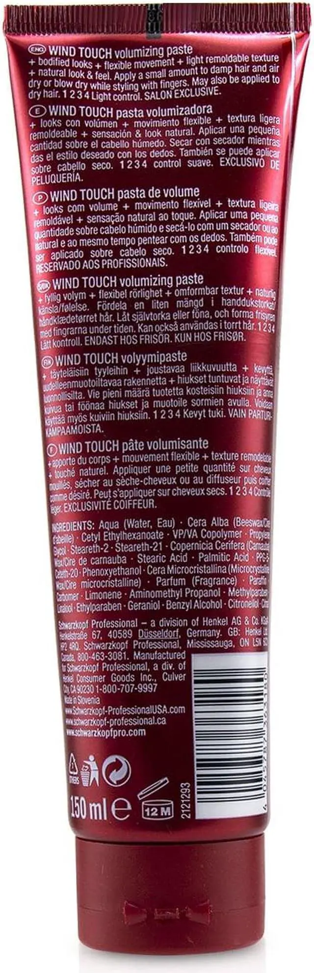Alt view image 2 of 2 - Schwarzkopf OSIS+ Wind Touch 5.07oz