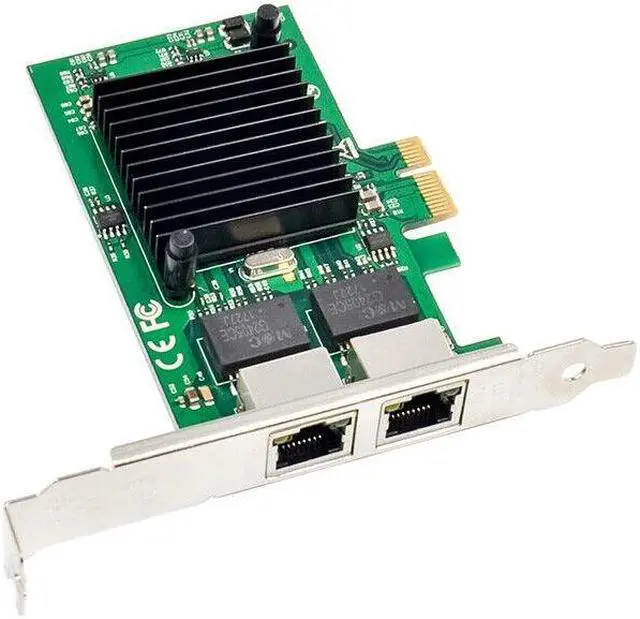 Alt view image 4 of 4 - X-MEDIA XM-NA3821 2-Port Dual 1000Mbps Gigabit PCI Express PCI-E Network Card
