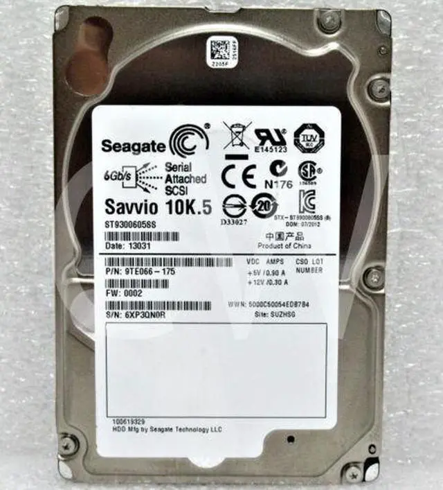Main image of (NOT FOR HOME PC!) 0-HOURS ST9300605SS Seagate 300GB 10K RPM 6Gbps 2.5" SAS HDD Hard Drive - OEM