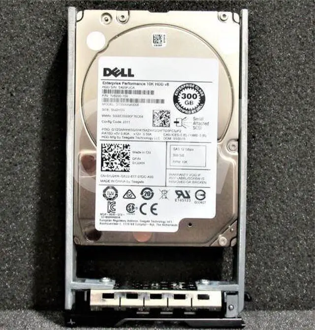 Alt view image 3 of 4 - (NOT FOR HOME PC!) 0-HOURS YJ2KH 0YJ2KH Dell 300GB 10K RPM 12Gb/s 2.5" SAS SERVER HDD Hard Drive V8
