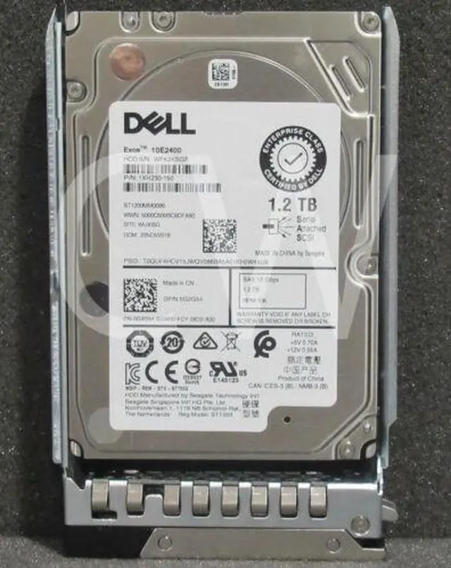 Alt view image 3 of 4 - (NOT FOR HOME PC!) 0-HOURS G2G54 0G2G54 Dell POWEREDGE 1.2TB 10K RPM 12Gbps 2.5" SAS HDD Hard Drive
