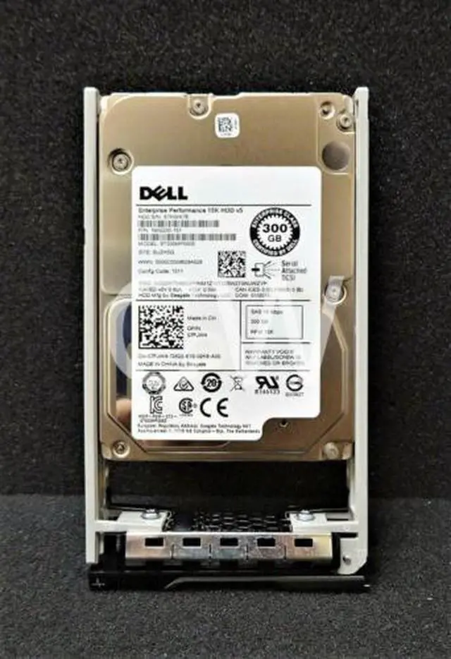 Main image of (NOT FOR HOME PC!) 7FJW4 07FJW4 Dell ENTERPRISE 300GB 15K RPM 12Gb/s 2.5" SAS SERVER HDD Hard Drive