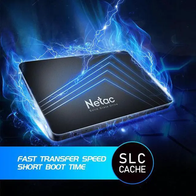 Alt view image 6 of 7 - Netac 512GB SSD 2.5'' SATA III 6 Gb/s Internal Solid State Drive 500MB/s