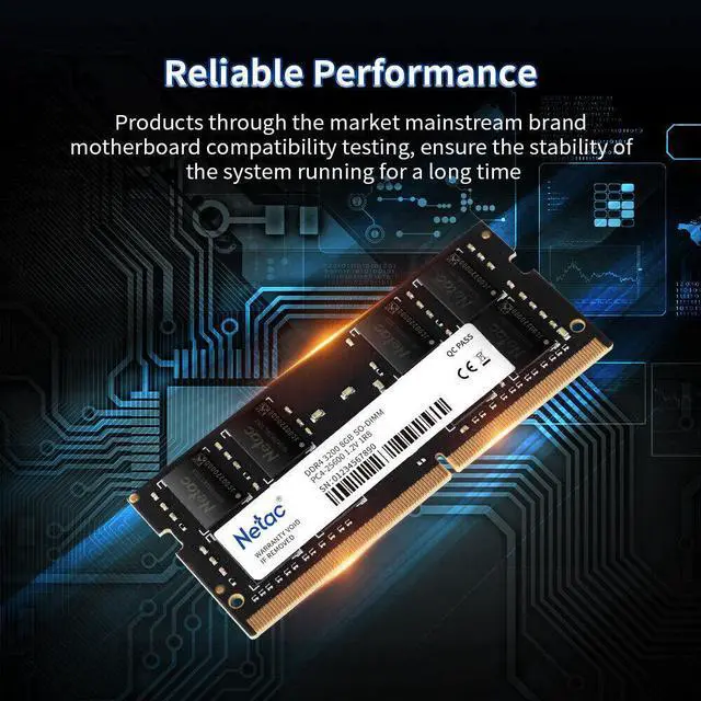 Alt view image 2 of 7 - 16GB 2×8GB DDR4 Ram 3200MHz Laptop Memory RAM 1.2V PC4-25600 260-Pin SO-DIMM