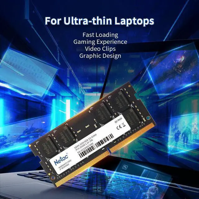 Alt view image 5 of 7 - 16GB 2×8GB DDR4 Ram 3200MHz Laptop Memory RAM 1.2V PC4-25600 260-Pin SO-DIMM