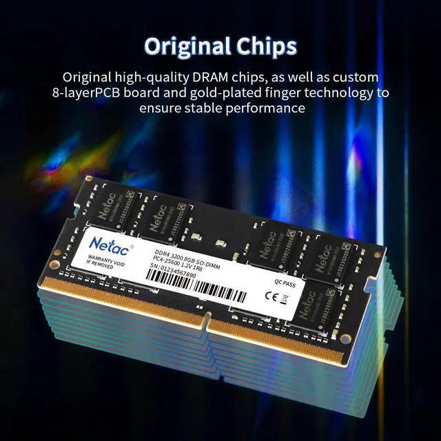Alt view image 6 of 7 - 16GB 2×8GB DDR4 Ram 3200MHz Laptop Memory RAM 1.2V PC4-25600 260-Pin SO-DIMM