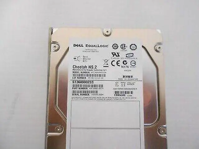 Alt view image 2 of 2 - (NOT FOR HOME PC!) Dell 600GB 10K 3.5" SAS Hard Drive ST3600002SS 9FS066 R710 R510 R610 R720 server