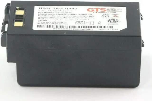 Alt view image 3 of 6 - Global Technology Solutions GTS Battery HMC70-Li(48) MC75 MC75A (AMX)