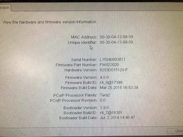 Alt view image 6 of 7 - 10Zig V1200P PCoIP TERA2 Zero Client 4xUSB + RJ45 DVI-D DVI-I 293D W/AC Adapter
