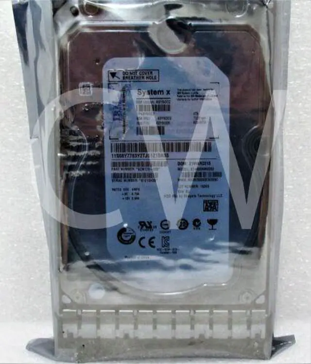 Main image of 49Y6003 49Y6002 49Y6006 IBM 4TB 7200RPM 6Gbps 3.5" SATA SERVER HDD Hard Drive