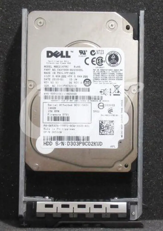 Main image of (NOT FOR HOME PC!) K532N 0K532N Dell 146GB 15K RPM 6Gb/s 2.5" SAS SERVER HDD Hard Drive
