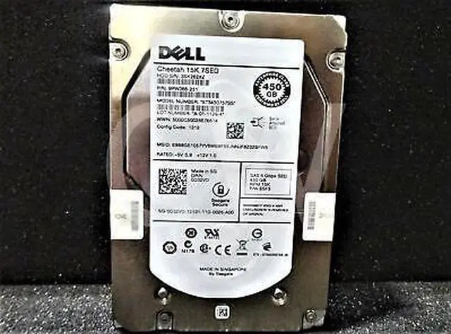 Main image of (NOT FOR HOME PC!) ST3450757SS Seagate 450GB 15000RPM 6Gbps 3.5" SAS HDD Hard Drive - OEM