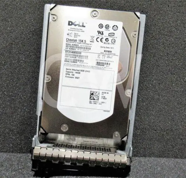 Main image of (NOT FOR HOME PC!) 0-HOURS TN937 0TN937 Dell POWEREDGE 146GB 15K RPM 3Gb/s 3.5" SAS HDD Hard Drive