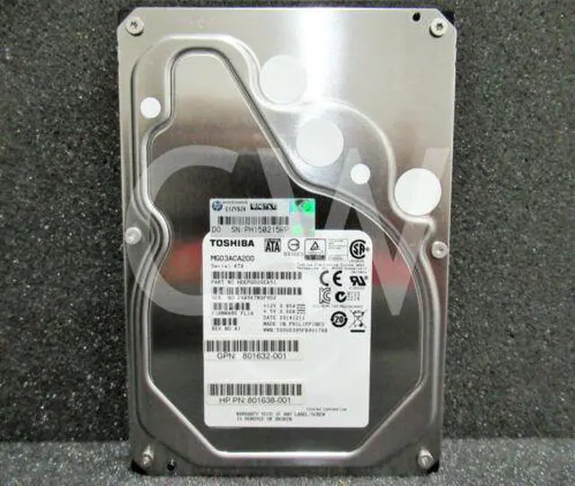 Main image of MG03ACA200 Toshiba 2TB 7200RPM 6Gbps 3.5" SATA SERVER HDD Hard Drive