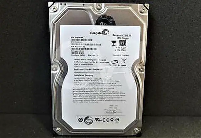 Main image of ST31500341AS Seagate BARRACUDA 7200.11 1.5TB 7.2K 3G 32MB 3.5in SATA Hard Drive - OEM