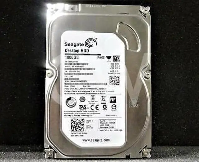 Main image of 0-HOURS Seagate ST1000DM003 1TB 7.2K RPM 6Gb/s 3.5" SATA HDD Hard Drive - OEM