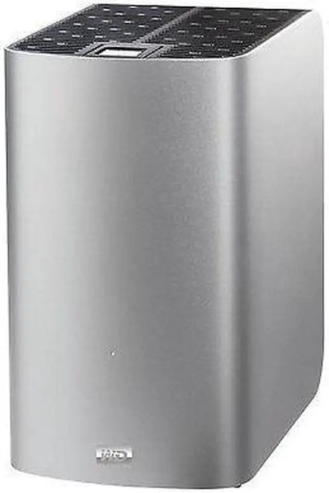 Alt view image 3 of 7 - WD My Book 8TB RAID Thunderbolt Duo Dual-Drive External Hard Drive WDBUSK0080JSL