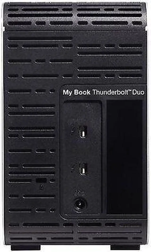 Alt view image 5 of 7 - WD My Book 8TB RAID Thunderbolt Duo Dual-Drive External Hard Drive WDBUSK0080JSL
