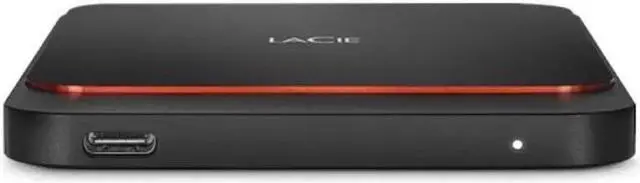 Alt view image 4 of 4 - LaCie 1TB SSD USB 3.1 Type-C Portable External Hard Drive (STHK1000800-RC)