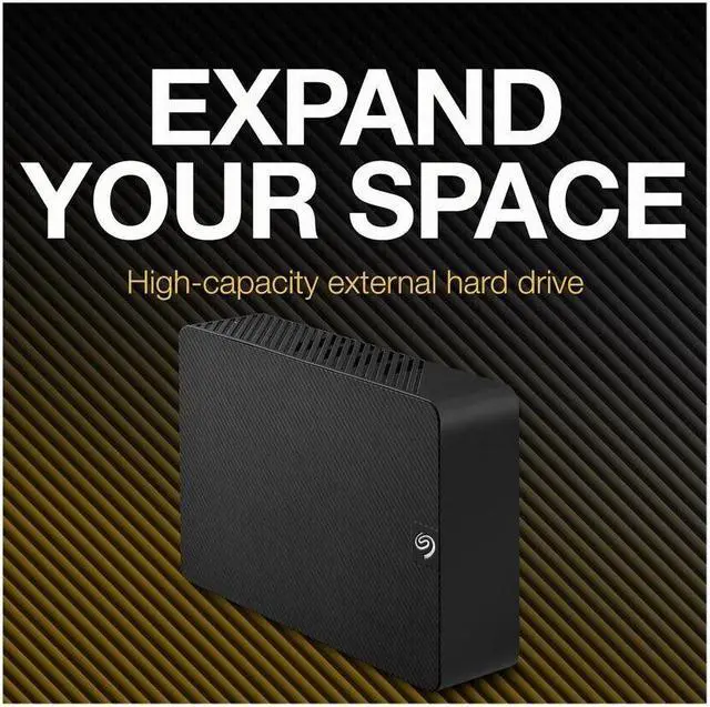 Alt view image 4 of 7 - Seagate 10TB 3.5" Expansion Desktop USB 3.0 External Hard Drive, STKP10000400
