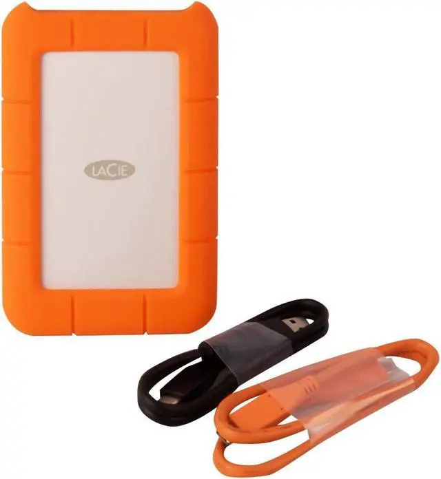 Alt view image 5 of 6 - LaCie Rugged 1TB USB-C and USB 3.0 Portable External Hard Drive (STFR1000800-RC)