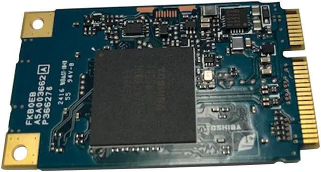 Alt view image 3 of 3 - Toshiba Internal Hard Drive SSD 1.8-inch 256GB mSATA 6Gb/s 3.3V THNSNJ256GMCY