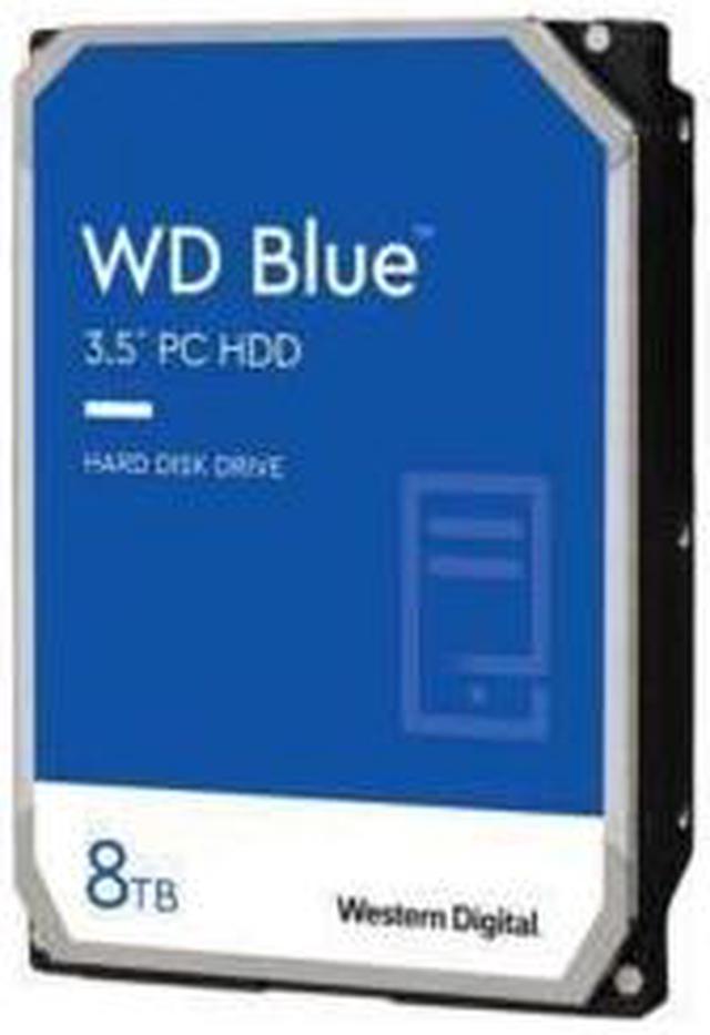 Western Digital WD80EAZZ Blue 8TB 5640 RPM 128MB Cache SATA 6.0GBs 3.5 in.  In...