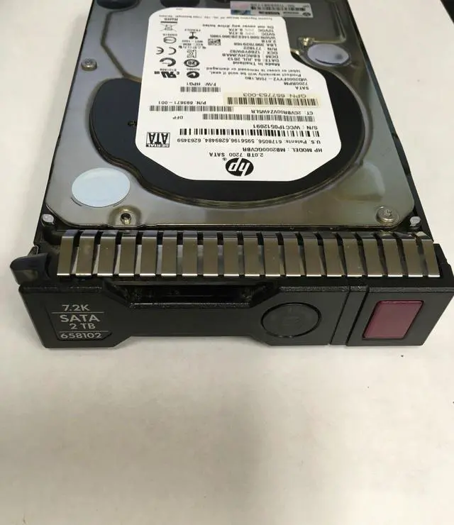 Main image of 658079-B21 HP 658102-001 2TB 6G 7.2K LFF 3.5" SATA HDD MB2000GCVBR