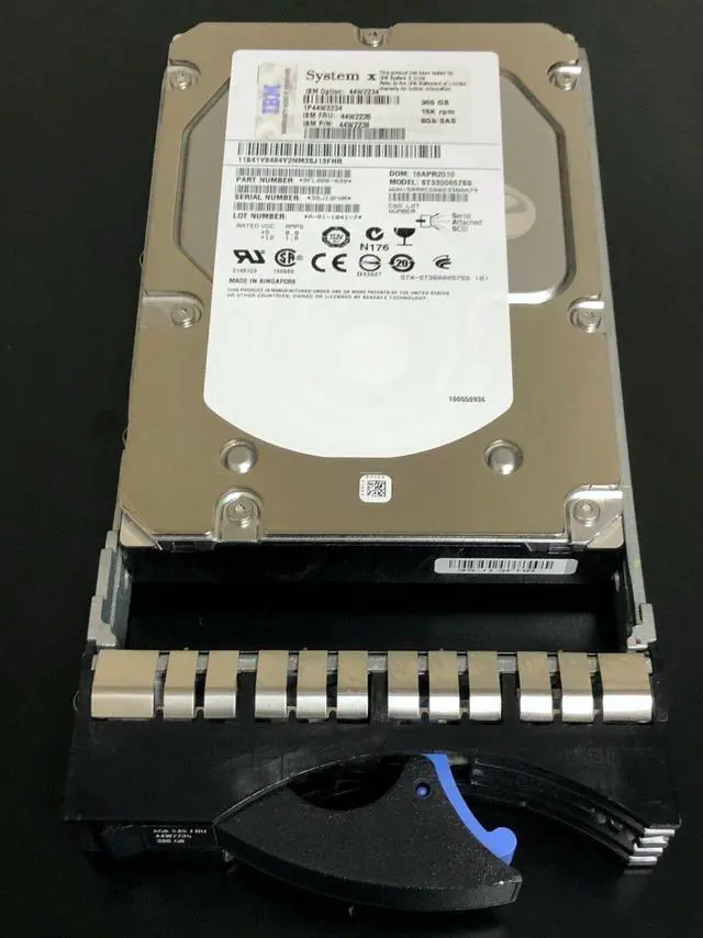 Main image of (NOT FOR HOME PC!) IBM 44W2234 300GB 15K 6GBPS SAS 3.5" HS HARD DRIVE 44W2235 44W2238