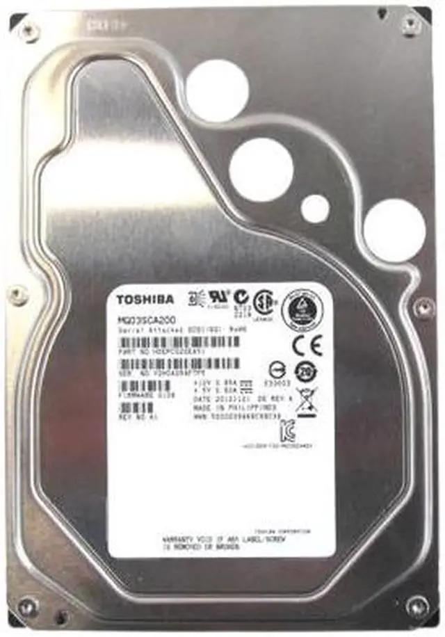 Main image of (NOT FOR HOME PC!) Toshiba 2TB 3.5" SAS 6Gb/s 7.2k 64MB Server HDD MG03SCA200