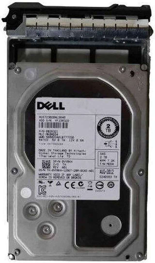 Main image of (NOT FOR HOME PC!) Dell 2TB 6G 7.2K 3.5" SAS VYRKH 0VYRKH HDD Hard Drive