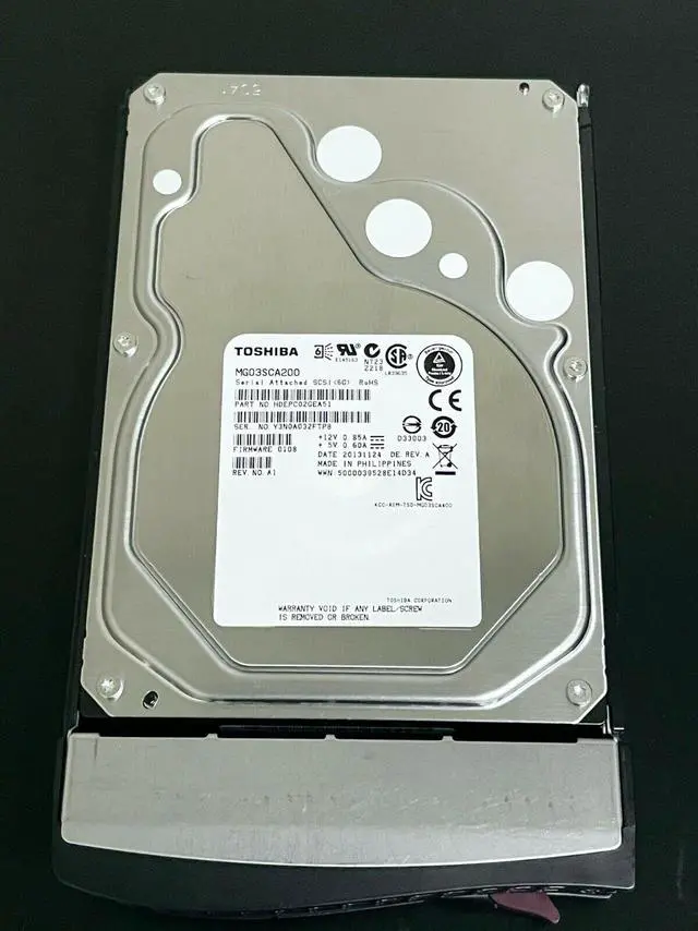 Main image of (NOT FOR HOME PC!) TOSHIBA 2TB 7.2K 3.5" SAS MG03SCA200